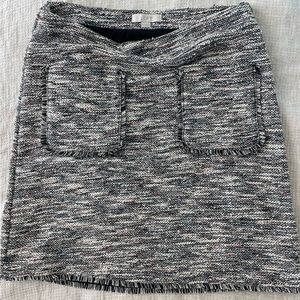 LOFT XXS knit lined skirt
